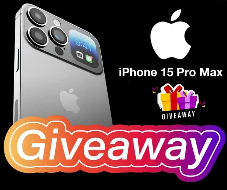 iPhone 15 Pro Max Free Giveway